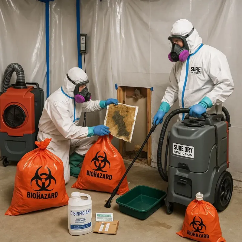 Contaminated Water Handling Protocols process in Marion County, KS